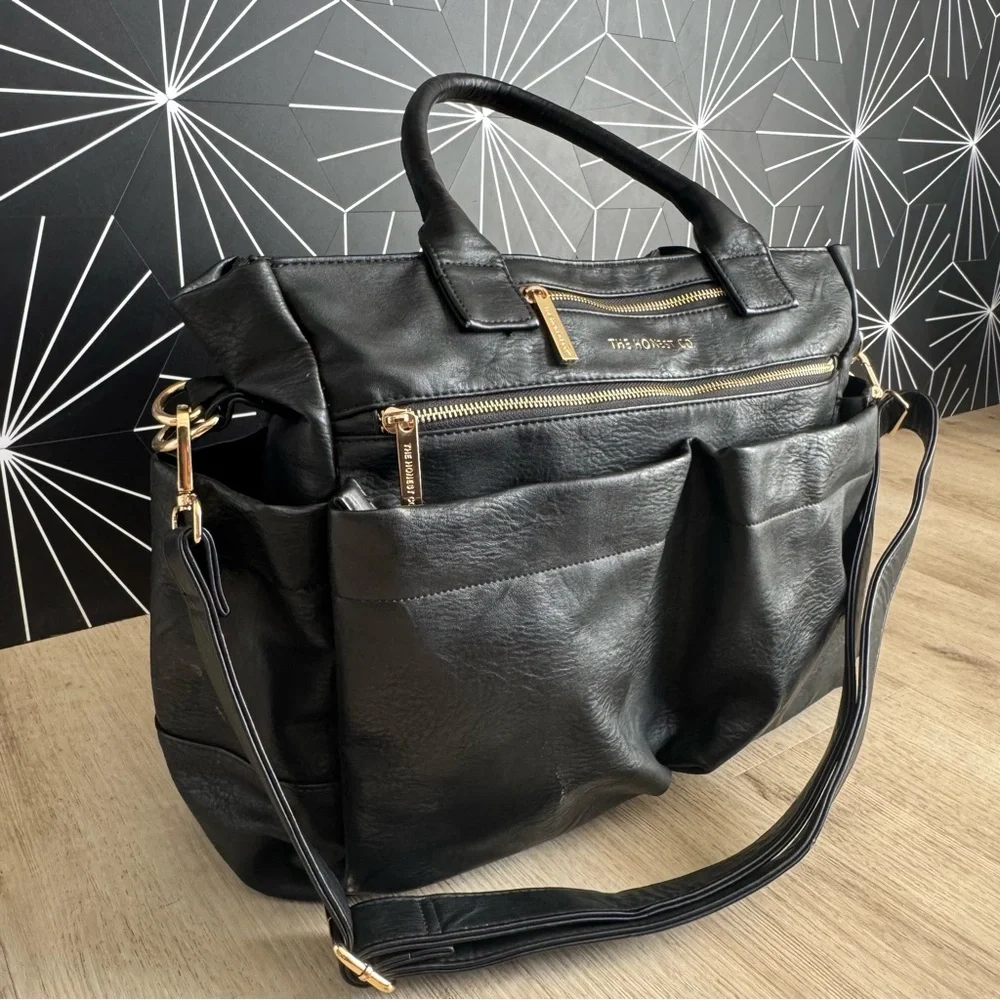 The Honest Company Everything' Faux Leather Diaper Bag